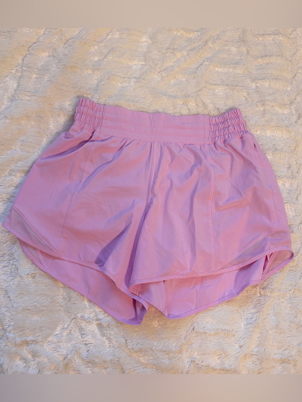 Lululemon High Rise Light Pink Shorts